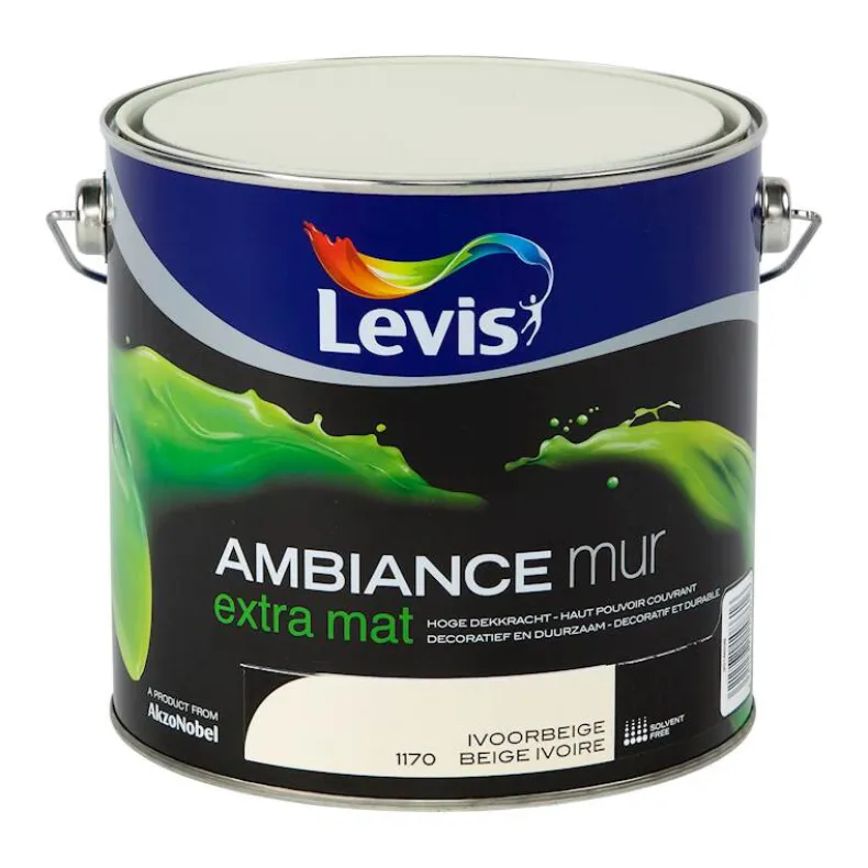 Ambiance mur mat ivoorbeige 2,5 L