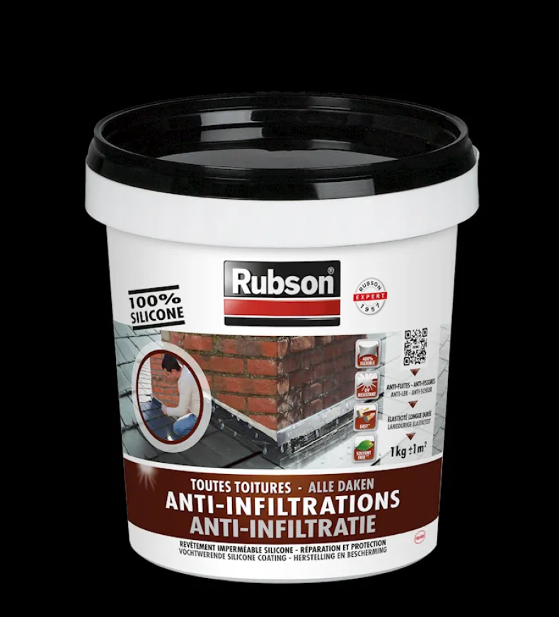 Anti-infiltratie zwart 1 kg