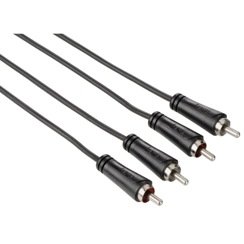 Audiokabel 2 cinch - 2 cinch 3,0 m 1 ster