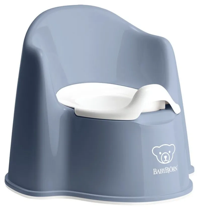 Babybjörn Zetelpotje diepblauw/wit