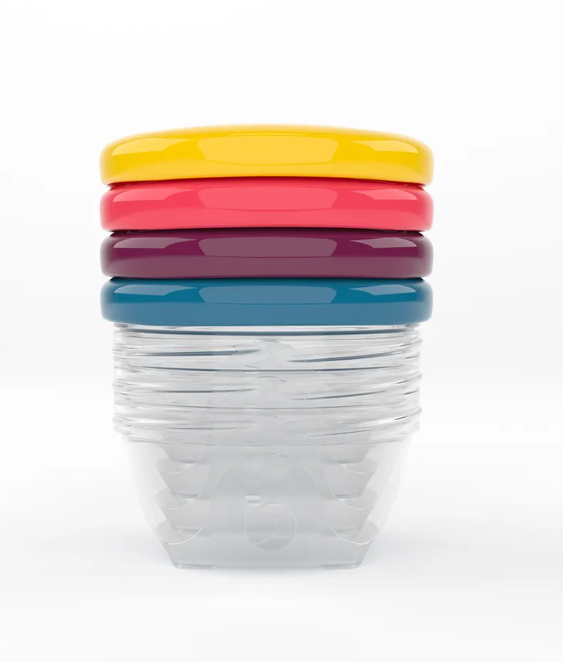 Babymoov Babybols bewaarpotjes 4 stuks - 120 ml