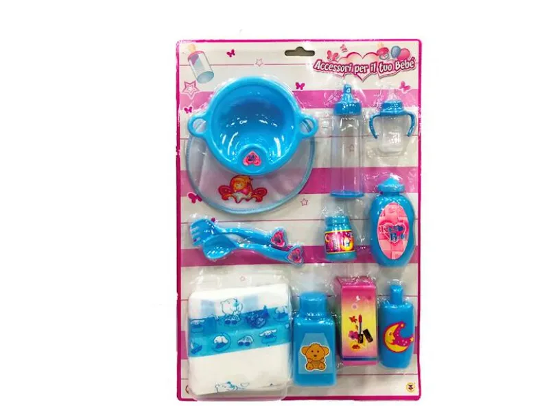 Babyverzorgende speelset