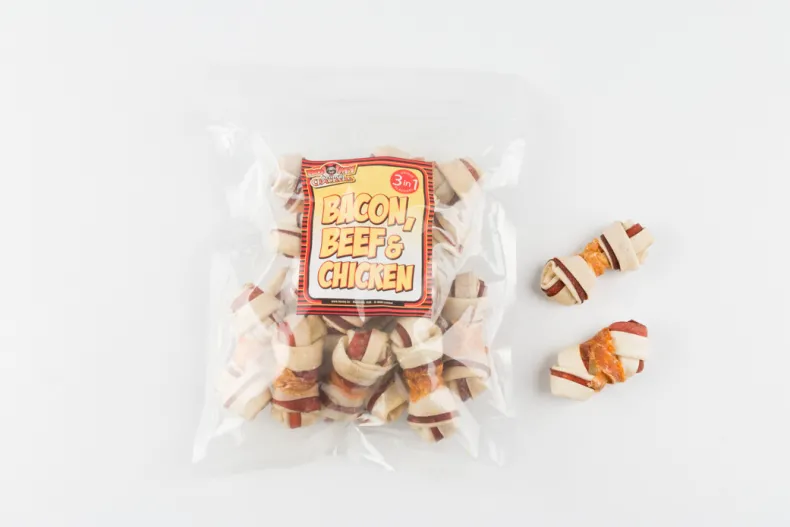 Bacon beef chicken mini - 16 stuks