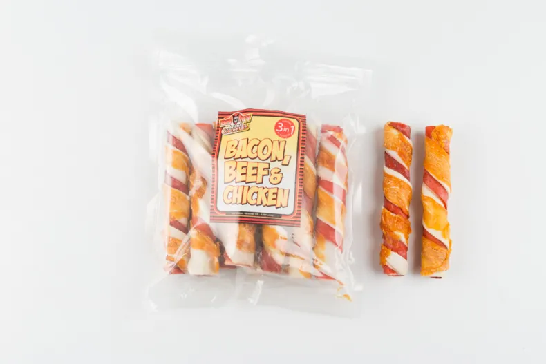 Bacon beef chicken roll - 8 stuks