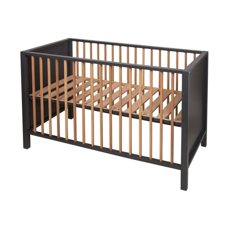 Bed Nordic 120x60cm Moonshadow/Naturel