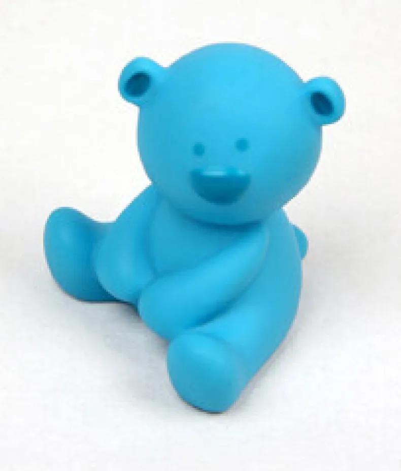 Beer Stippel met licht blauw