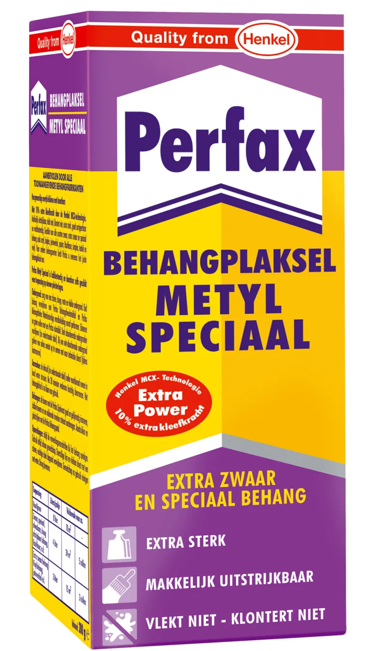 Behangplaksel metyl speciaal 200 g