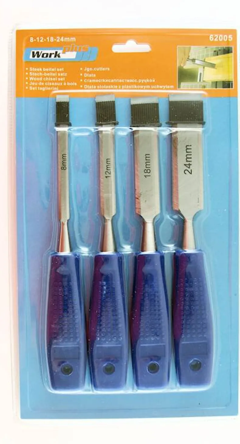 Beitelset profi 4 stuks