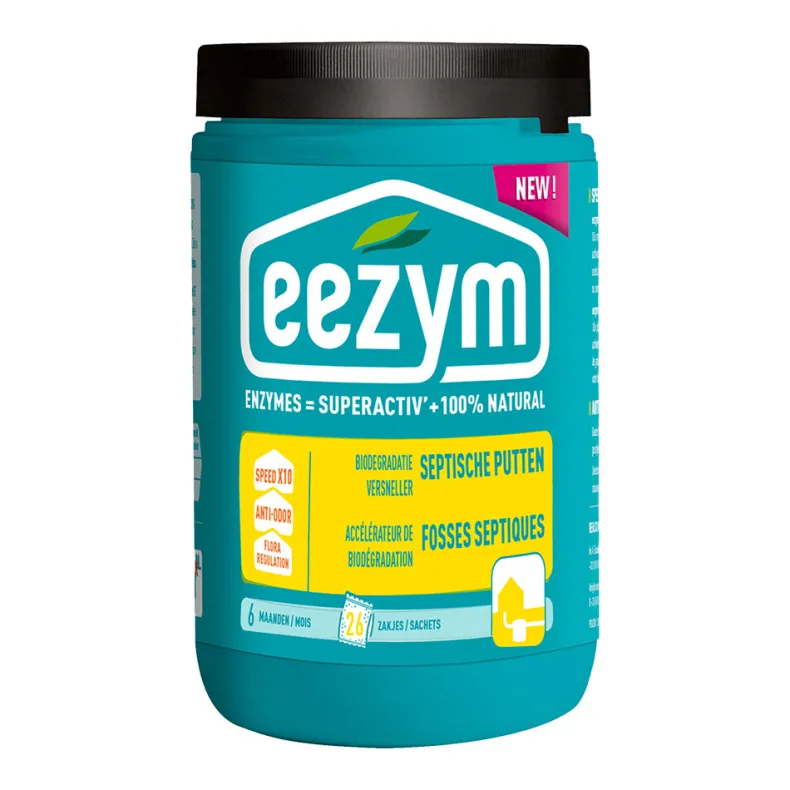 Biodegradatie versneller septische putten - 26 dosissen
