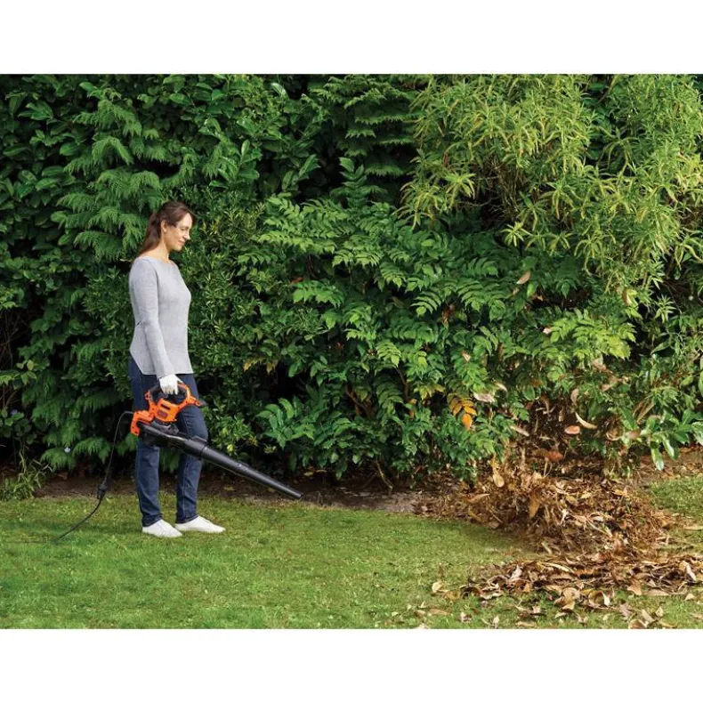 Black+Decker BEBLV300SB-QS elektrische bladblazer en -zuiger 3000W