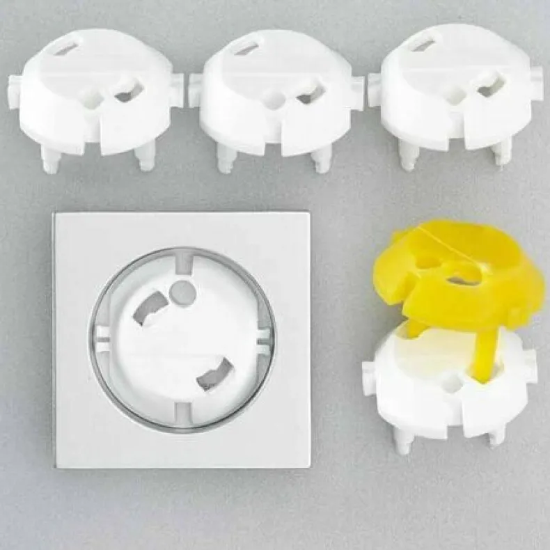 Blinde pluggen wit + sleutel x5