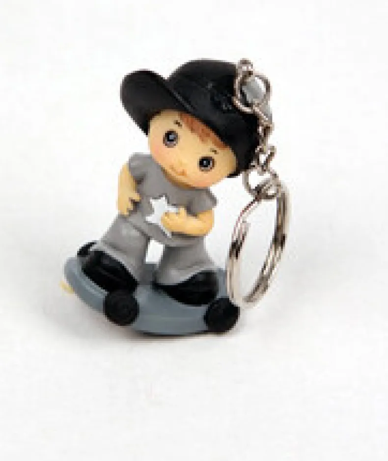 Boarder sleutelhanger