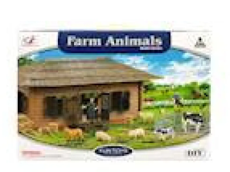 Boerderij + dieren speelset