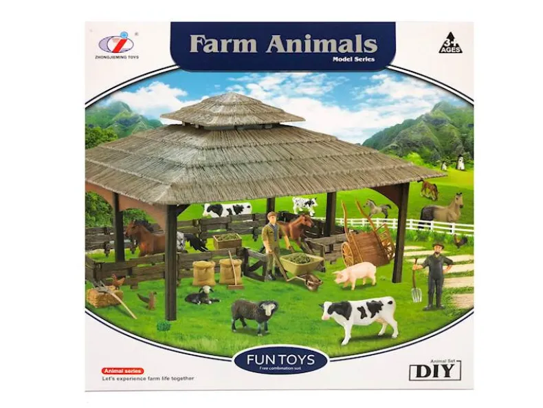 Boerderijdieren speelset