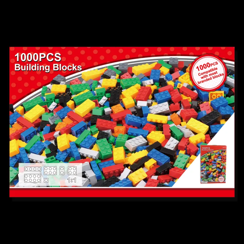 Bouwblokjes 1000 stuks