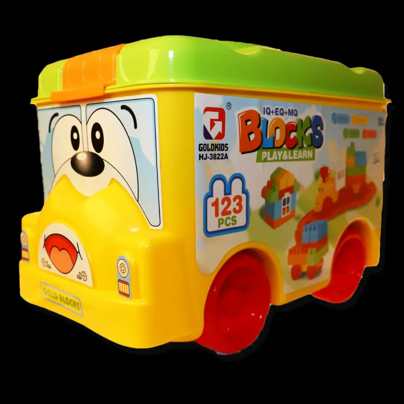 Bouwblokken 123 stuks