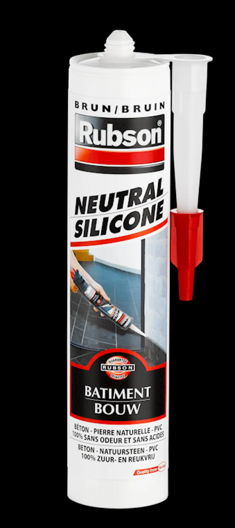 Bouwkit bruin 280 ml