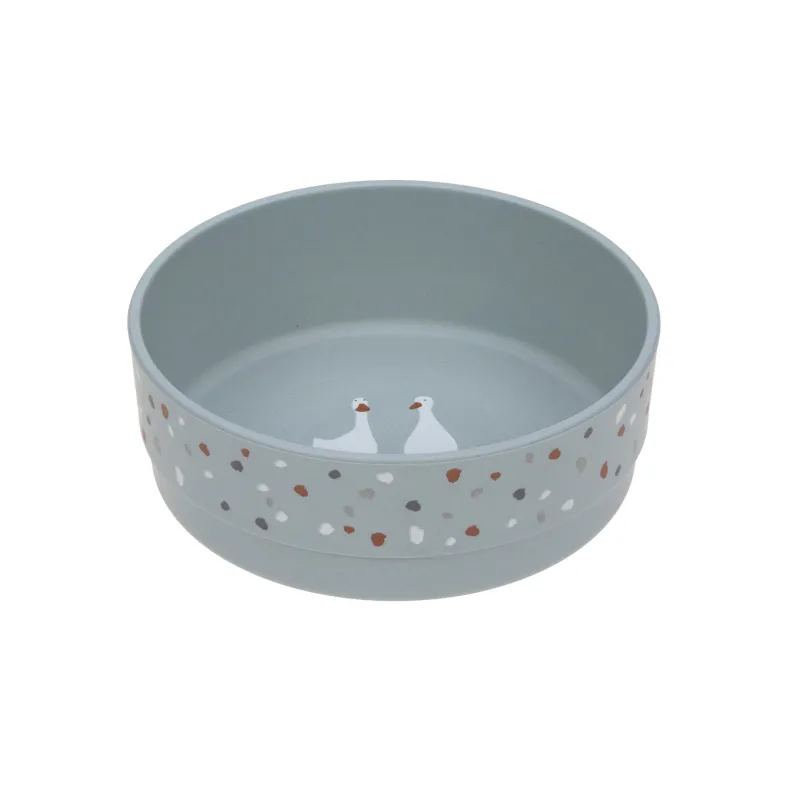 Bowl PP/Cellulose Tiny Farmer Goose Blue