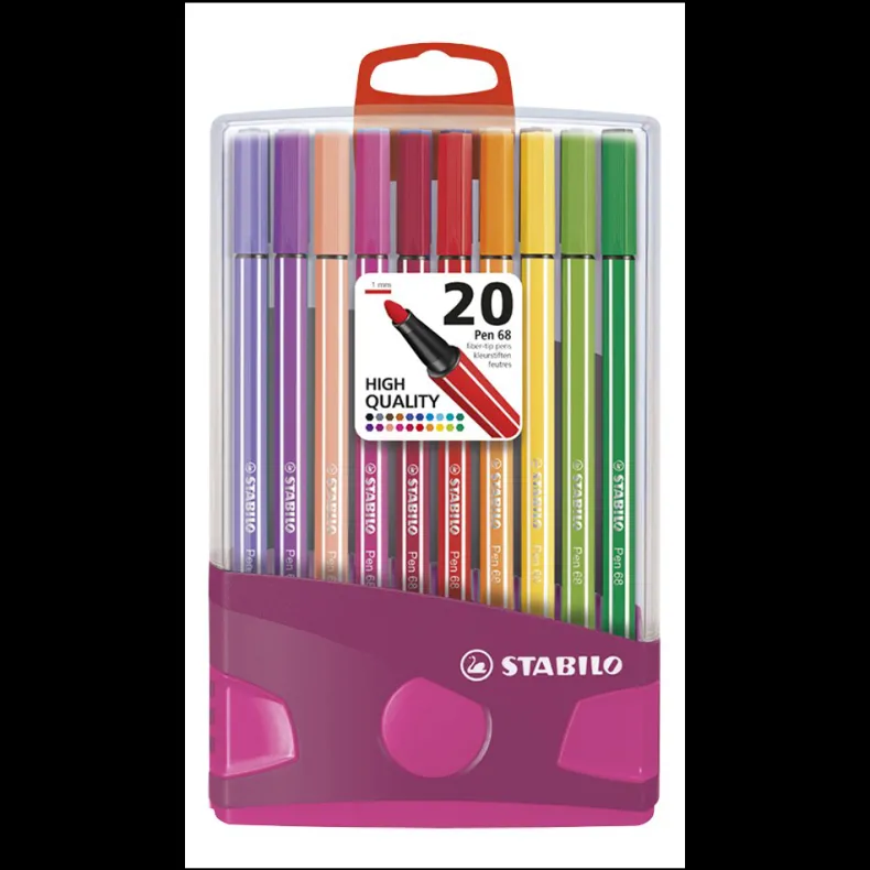 Box met 20 kleurstiften Colorparade Lilac