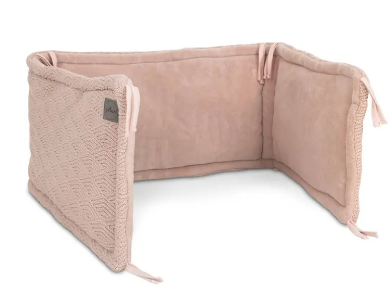 Box/Bedbumper River Knit Pale Pink