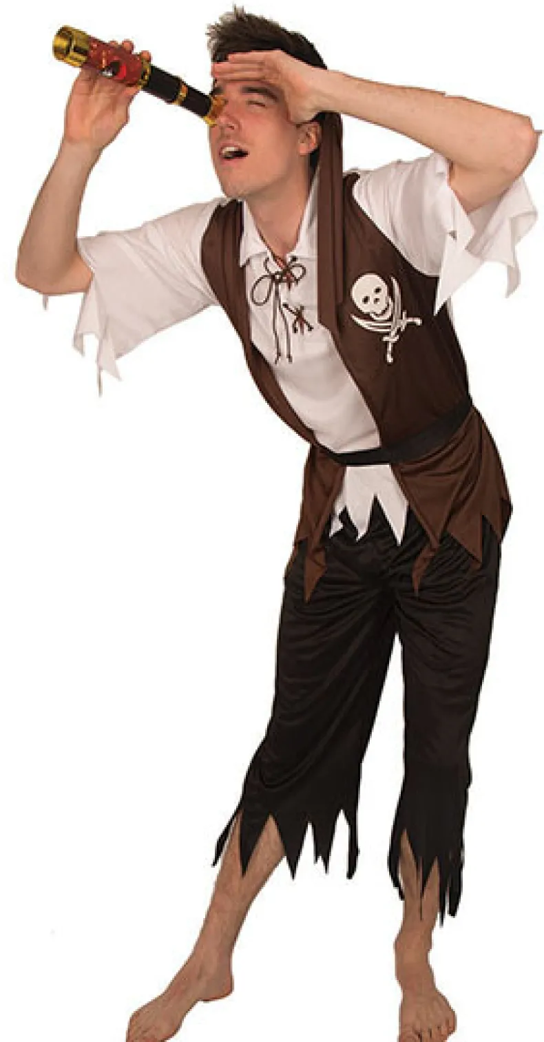 Kostuum Piraat Man - Maat 54