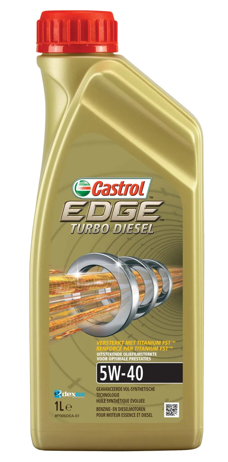 Castrol 5w40 Edge Titanium Turbo Diesel 1 l