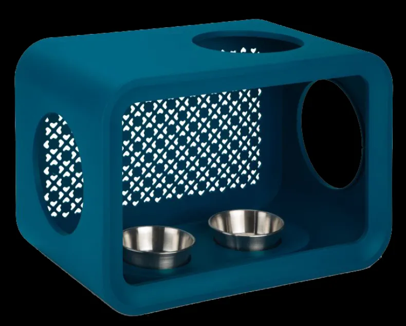 Cat cube dinner persian petrol