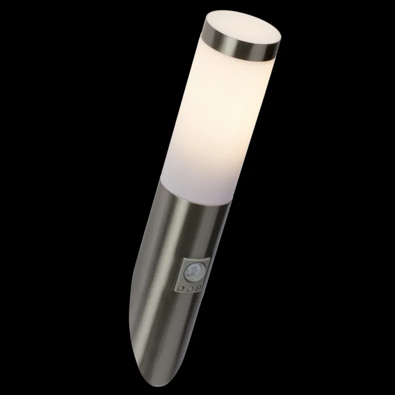 Chorus wandlamp inox IP44 E27 20W