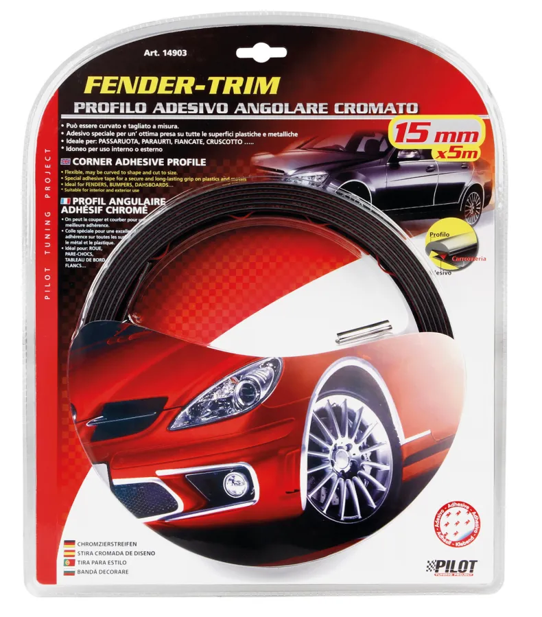 Chrome Fender 15mm 5m