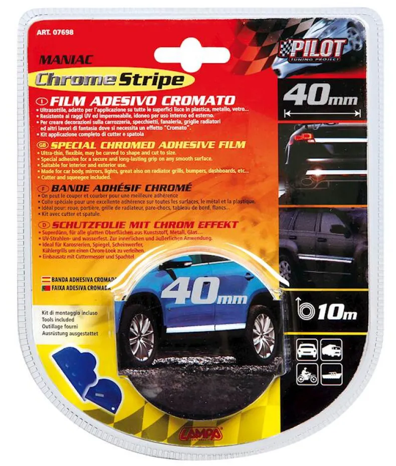 Chrome Maniac 40mm 10m