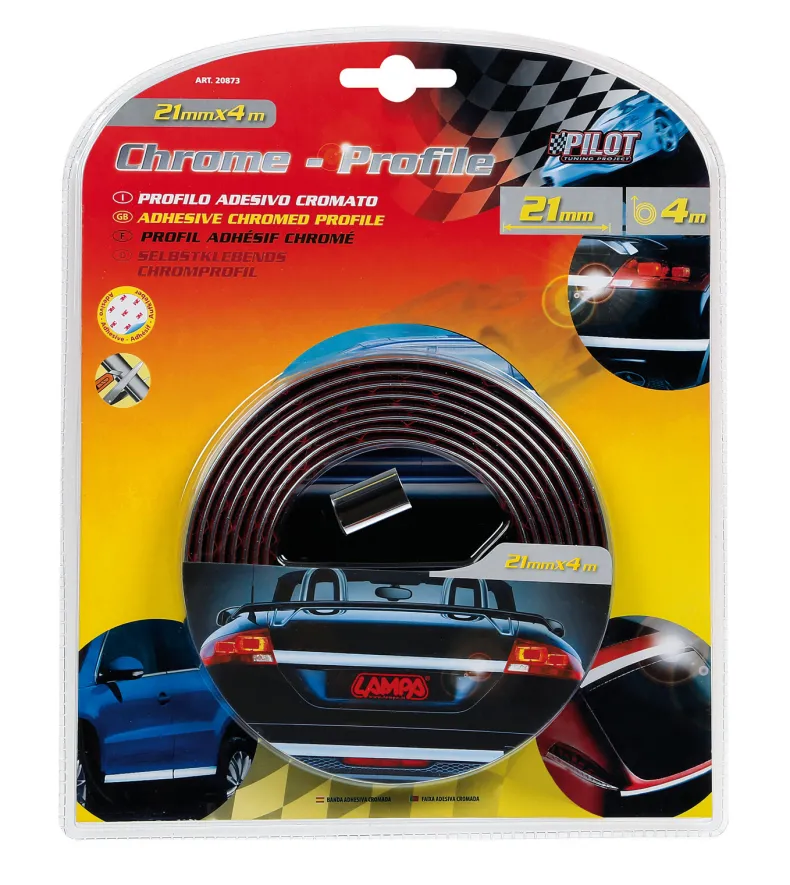 Chrome Profiel 21mm 4m