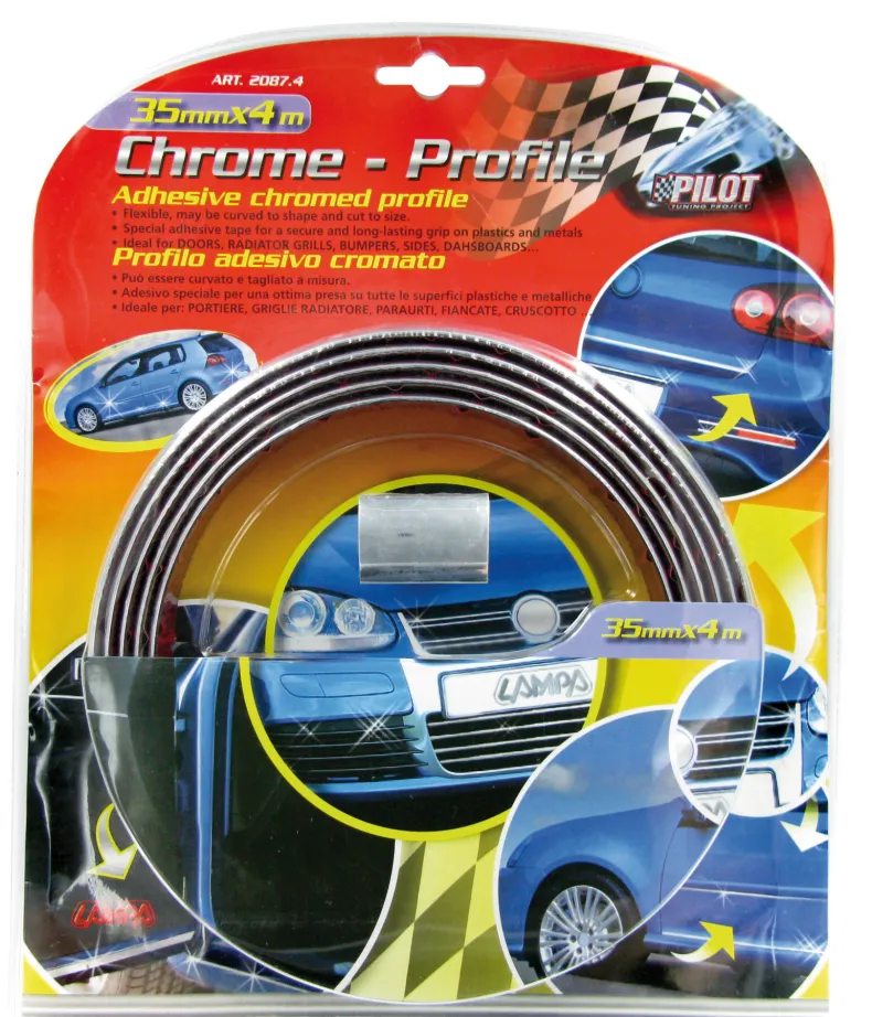 Chrome Profiel 35mm 4m