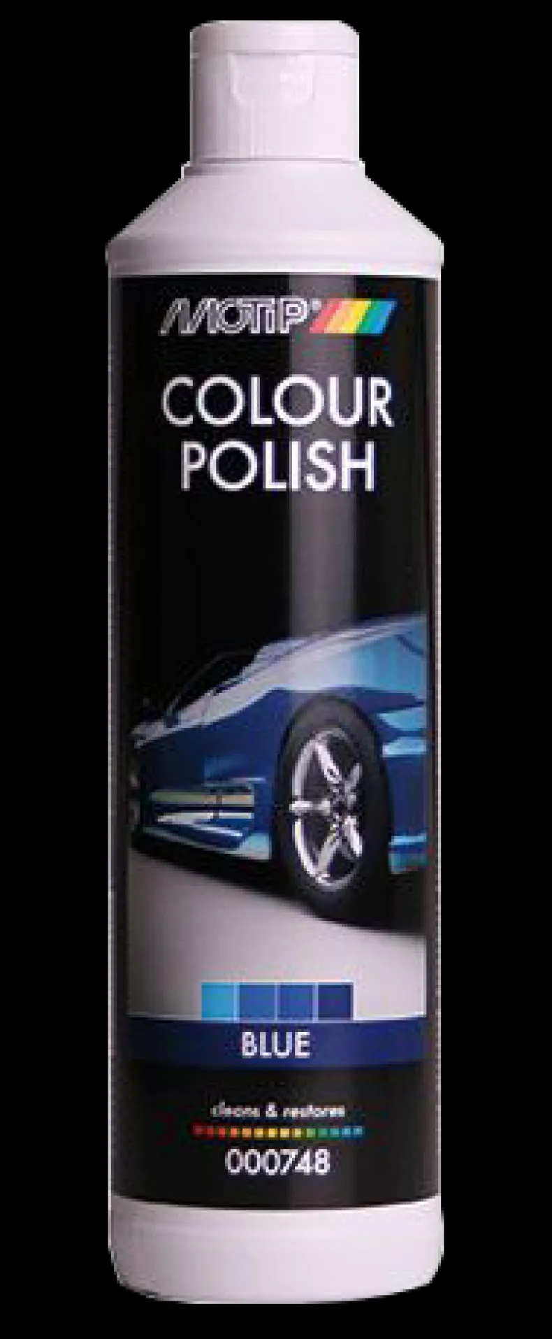 Colour polish blue 500 ml