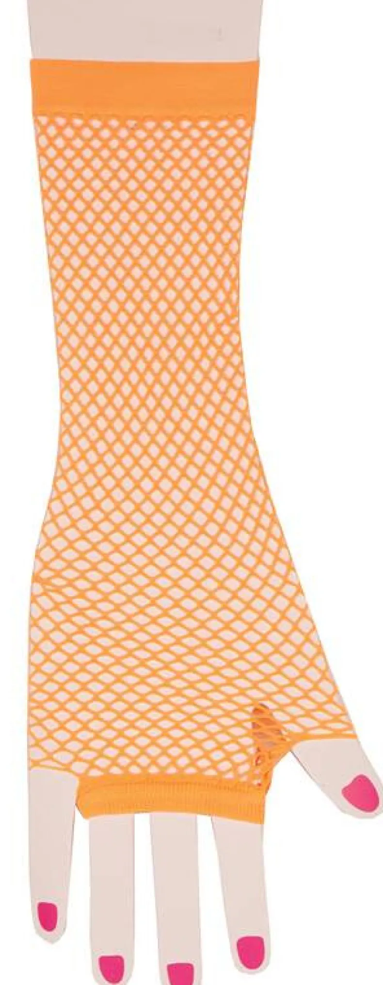 Handschoen Visnet Oranje