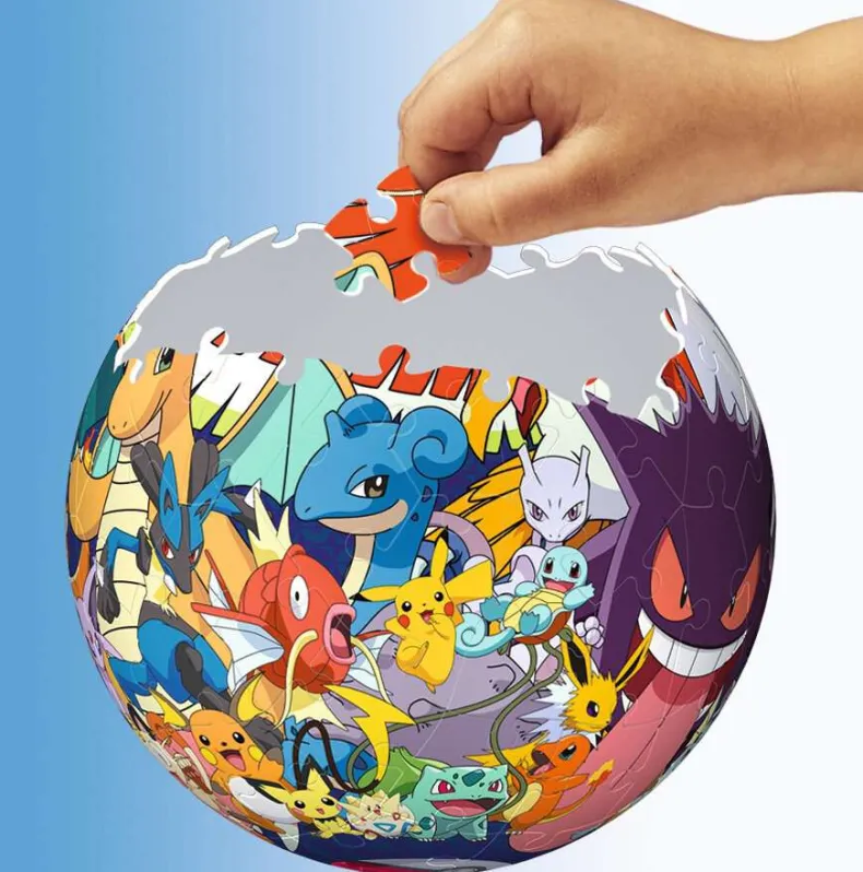 3D puzzel Pokémon 72 stukjes