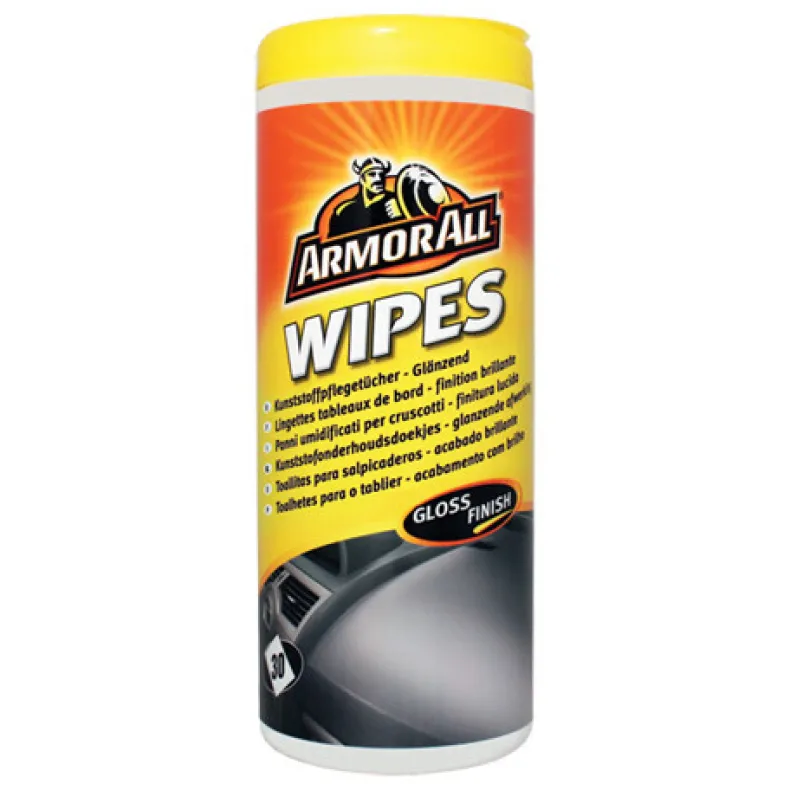 Dashboard doekjes glanzend - 30 stuks