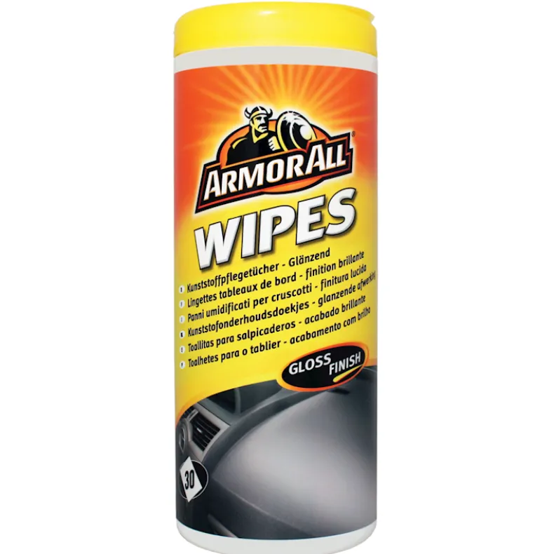 Dashboard doekjes glanzend - 30 stuks