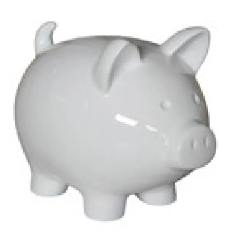 Decoratief Gloss varken wit H29