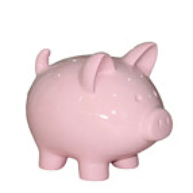 Decoratief Gloss varken roze H23