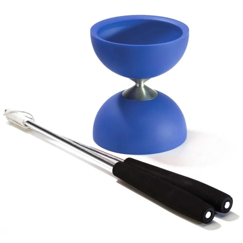 Diabolo rubber blauw