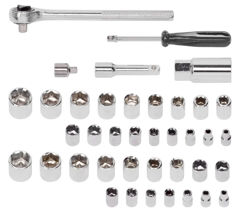 Dopsleutelset 39-delig