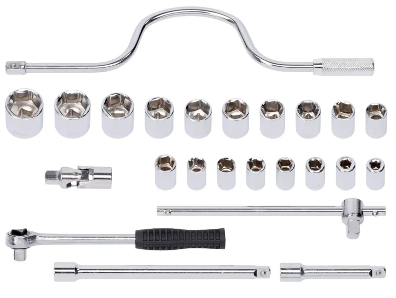 Dopsleutelset 24-delig