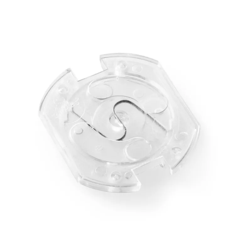 Draaistopcontact transparant x5