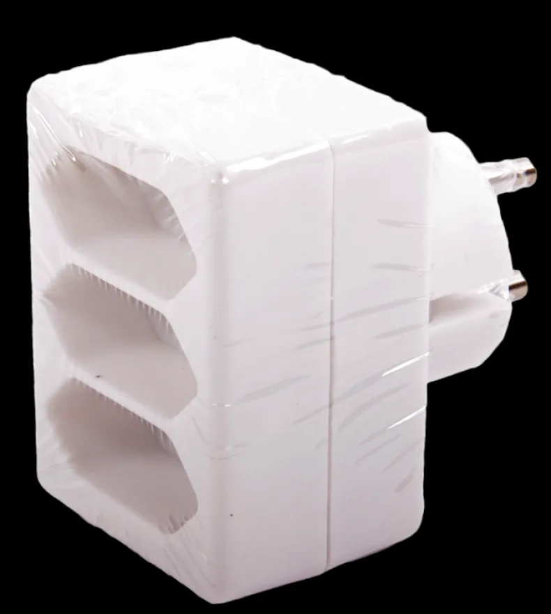 Driewegstekker 3 x 6 A