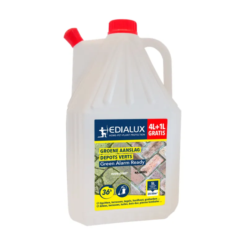Edialux Groene Aanslagreiniger Green Alarm - 5L