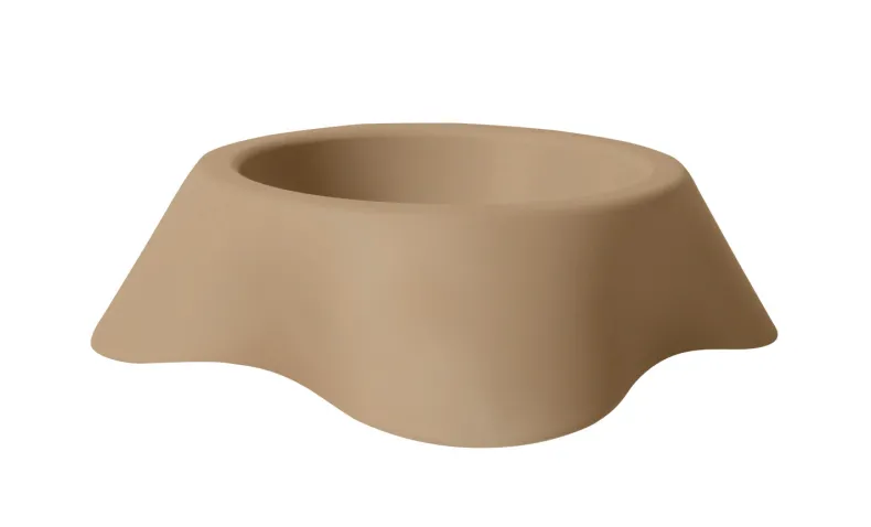 Eetpot Nuvola bruin 16 x 4,5 cm