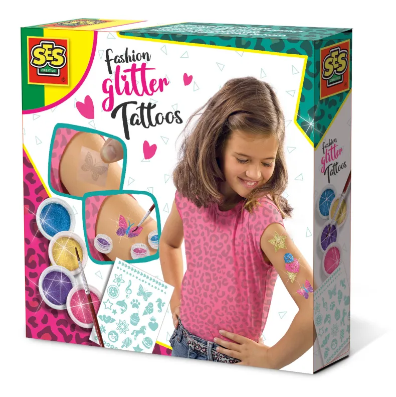 Fashion glitter tattoos