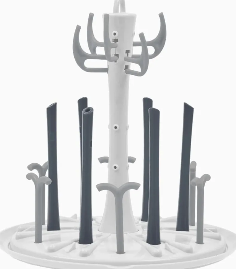 Flessendroger Compact Grijs