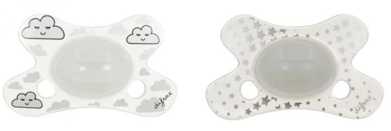 Fopspeen Natural 0-6 Maanden  - Glow in the Dark (1 stuk)