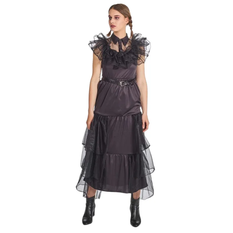 Baljurk Wednesday Vrouw Zwart - Maat 44